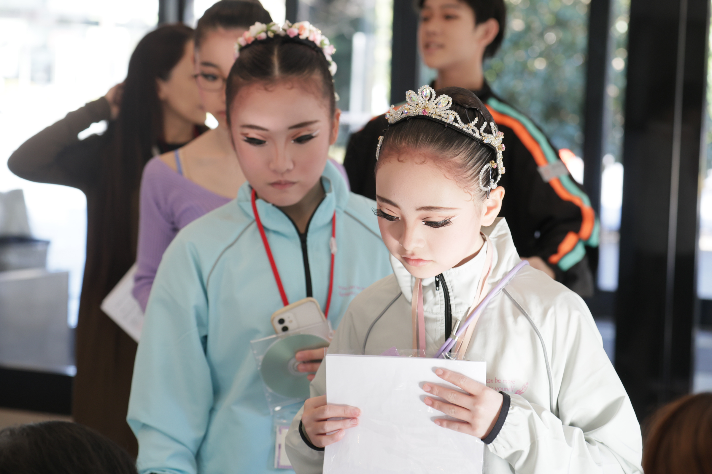 真剣なまなざし